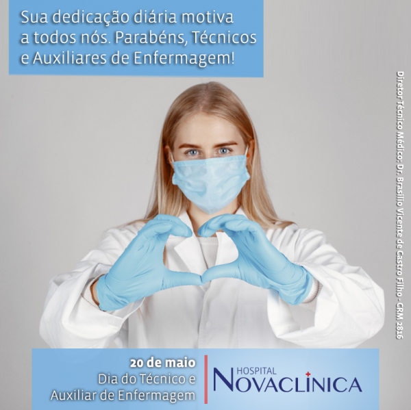 Parab Ns T Cnicos E Auxiliares De Enfermagem Hospital Novaclinica